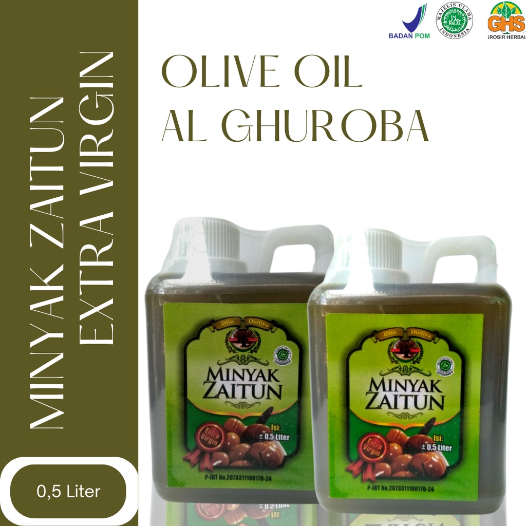 Minyak Zaitun Al Ghuroba Extra Virgin 500 Ml - Minyak Zaitun - Minyak Zaitun Extra Virgin Minyak Zai