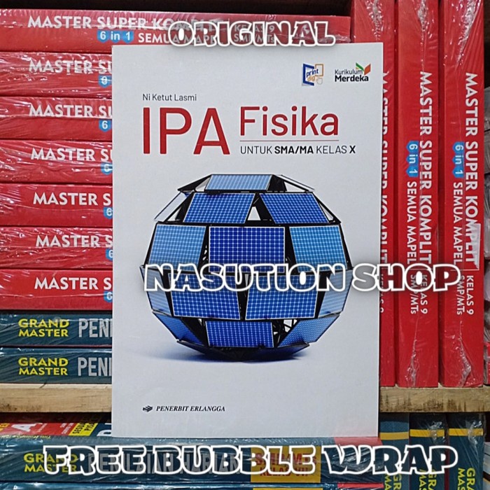 

Buku IPA Fisika Kelas 1 / X 10 SMA Erlangga Kurikulum Merdeka ORI