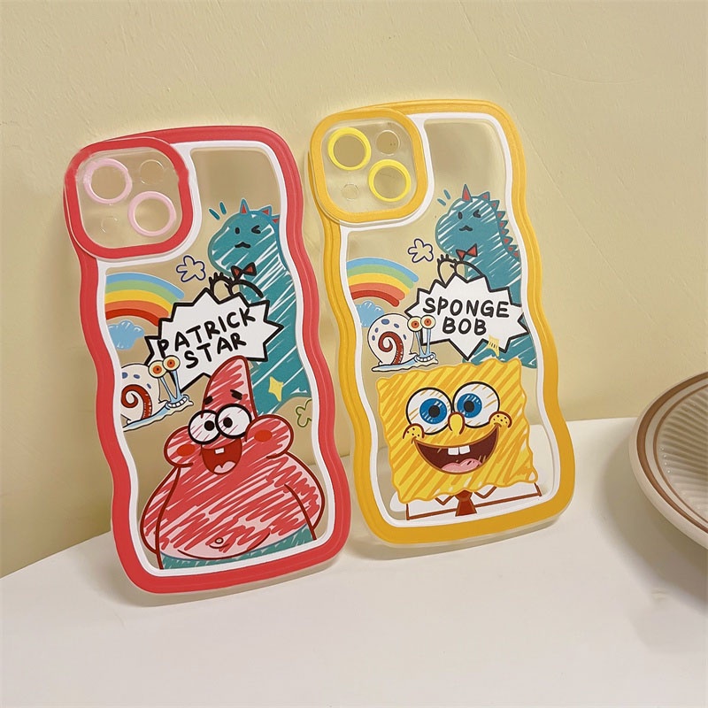 PATRICK STAR AND SPONGEBOB SILIKON CASE