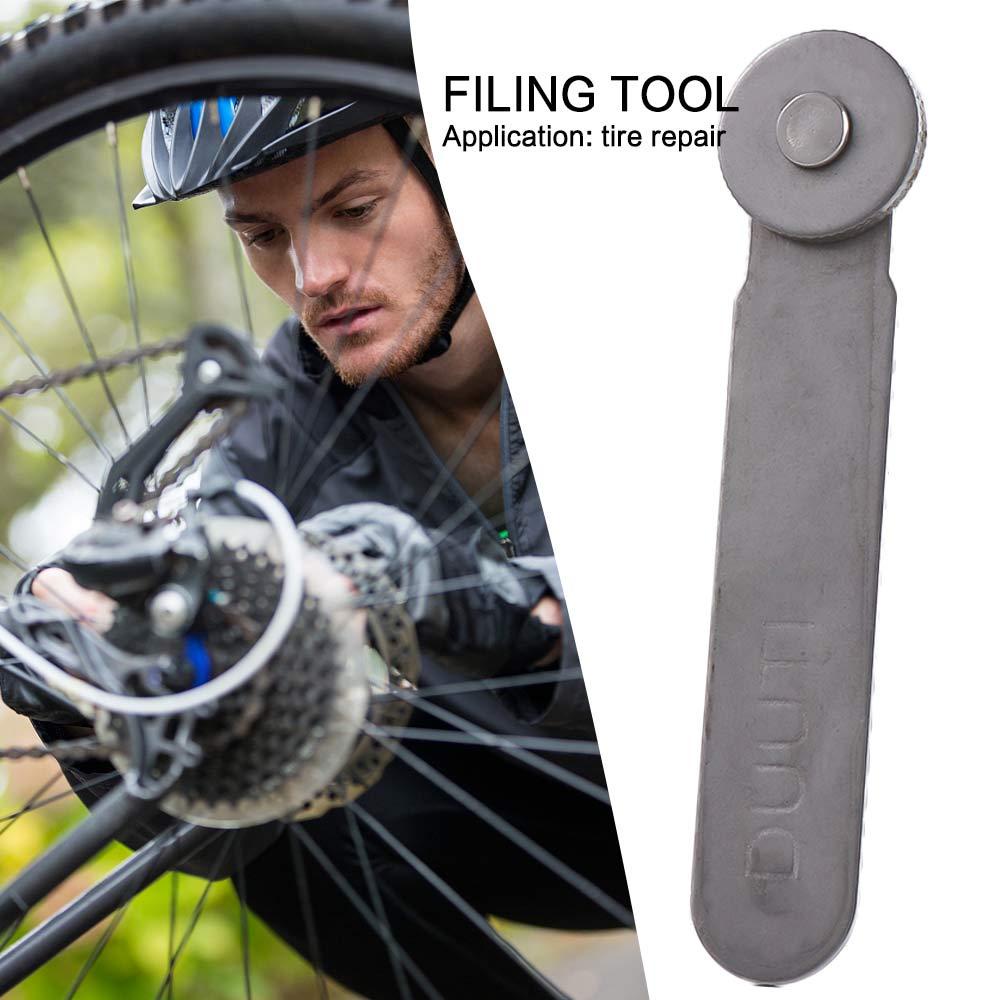 Lanfy Aksesoris File Perbaikan Ban Sepeda Bagian Bersepeda Untuk Mobil Dengan Rollers Grater File Metal Bike Tire Tools