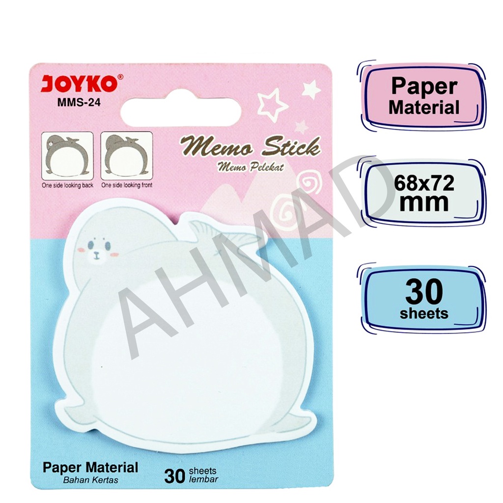 

JOYKO Memo Stick Animal Tempel - MMS-24 [ PADS ]