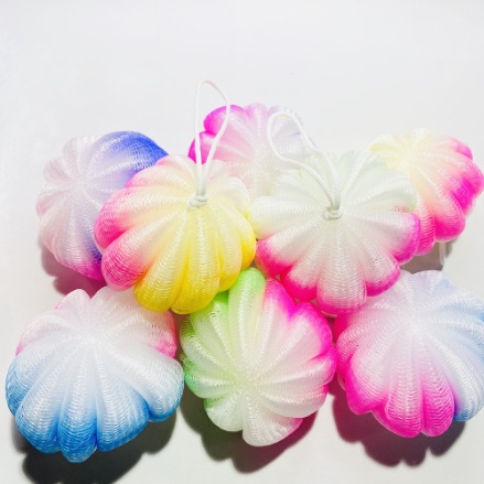 Spon Mandi Labu Pelangi 30gr Kemasan Plastik