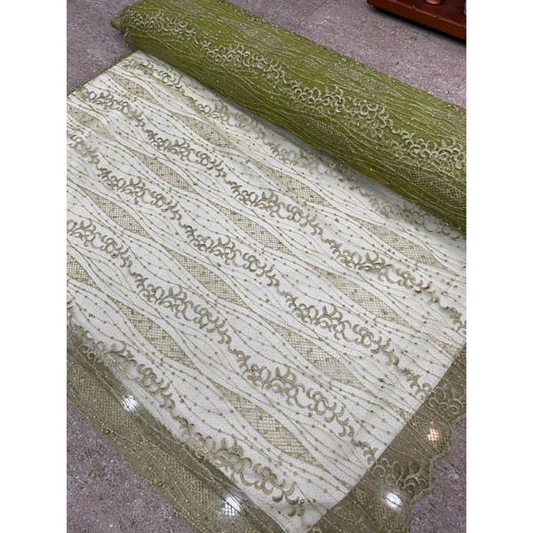 Tulle Bordir Motif D-040