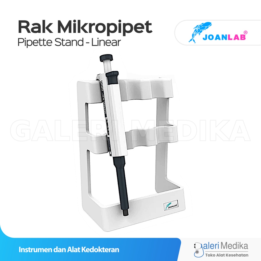 Rak Mikropipet JOANLAB Pipette Stand Linear - Rak Penyangga Micropipet