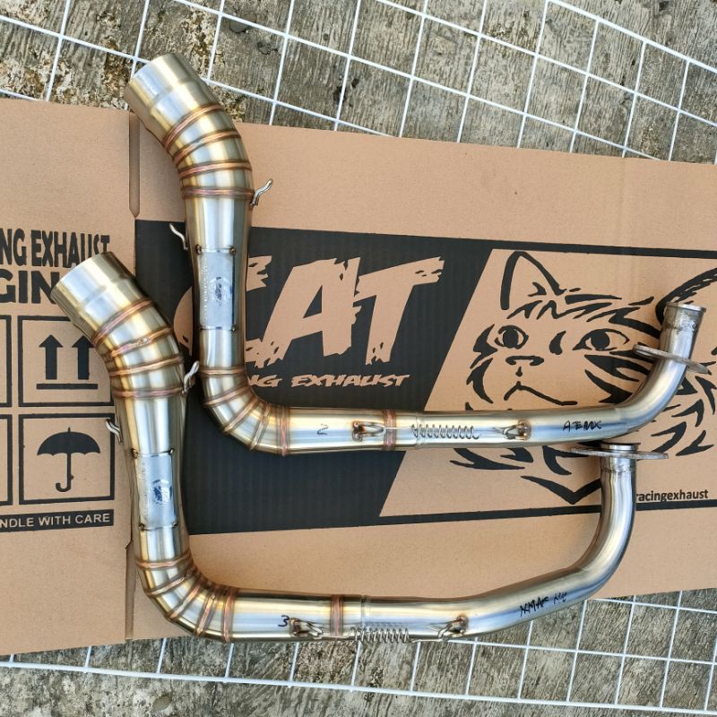 leheran knalpot motor matic model kobra ngacung leheran kobra untuk matic beat new beat karbu beat d