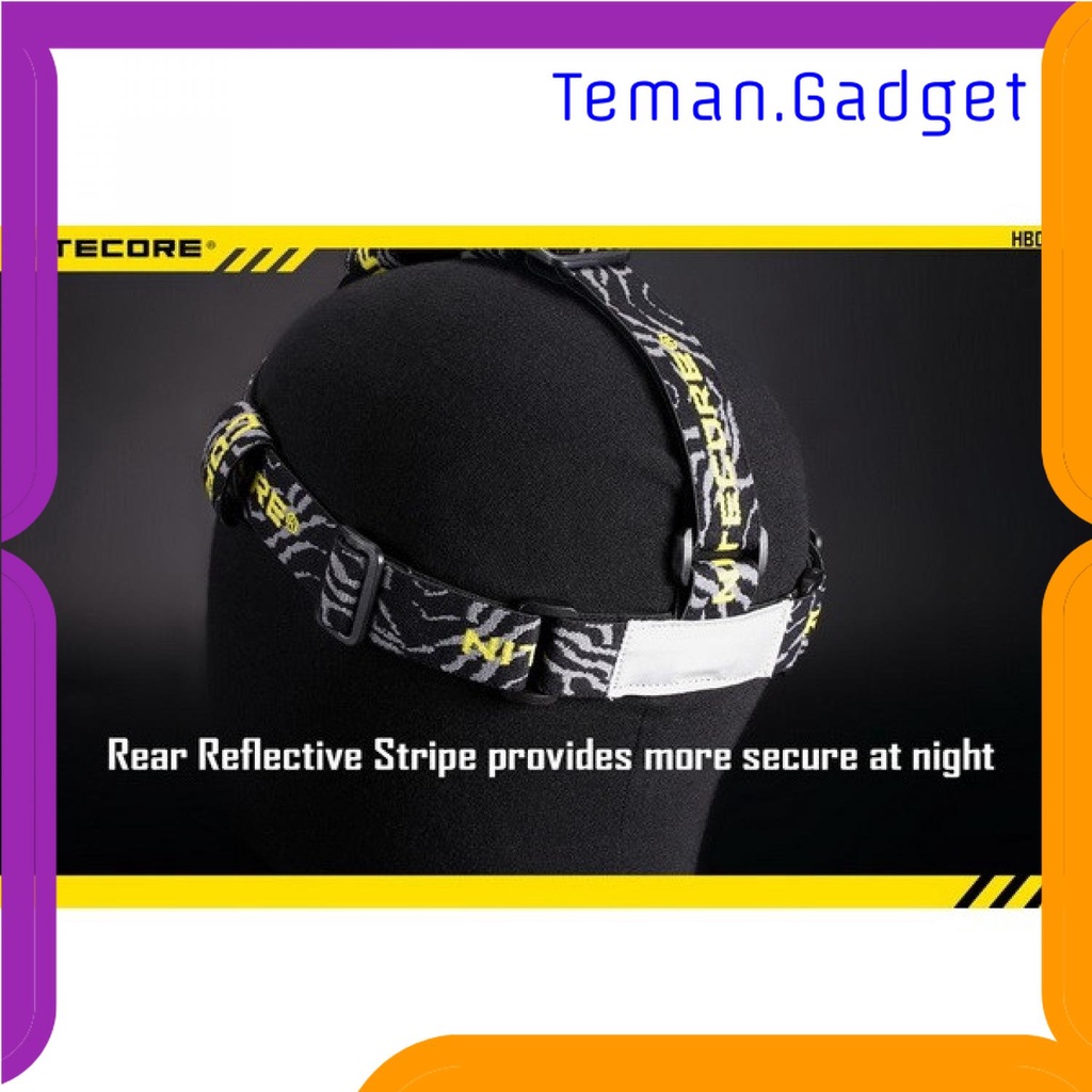 TG-SNT NITECORE Headband Senter LED - HB02