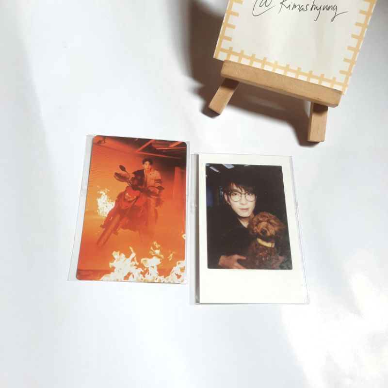 SEVENTEEN Wonwoo Diamond edge Polaroid + booklet attaca set Official