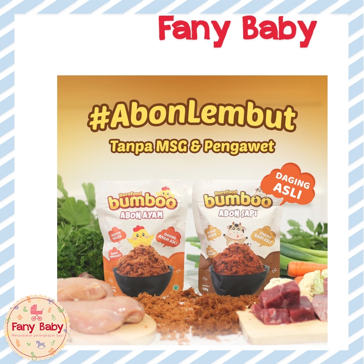 BUMBOO BY BAREFOOD ABON ASLI - ABON MPASI 100GR