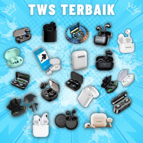 TWS BLUETOOTH BASS ORIGINAL EARPHONE WIRELESS SUARA JERNIH HIFI SOUND