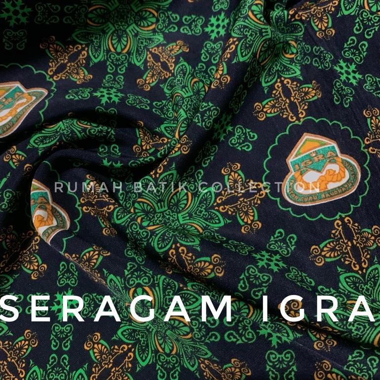 7GZFZ  Kain Seragam Guru RA // BATIK IGRA 69
