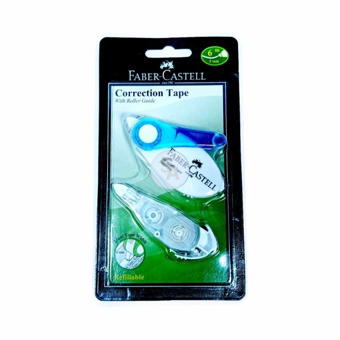 

FABER CASTELL Correction Tape SR-506 6m x 5mm - Per Pcs