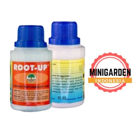 ROOT UP 100 GRAM BOTOL perangsang akar dan hormon pertumbuhan akar cangkok stek batang rootup