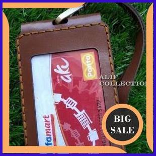 

perkakas iD card holder kulit asli name tag kulit asli a 2ZJN23