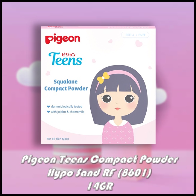 Pigeon Teens Compact Powder Hypo Sand Reffil (8601)