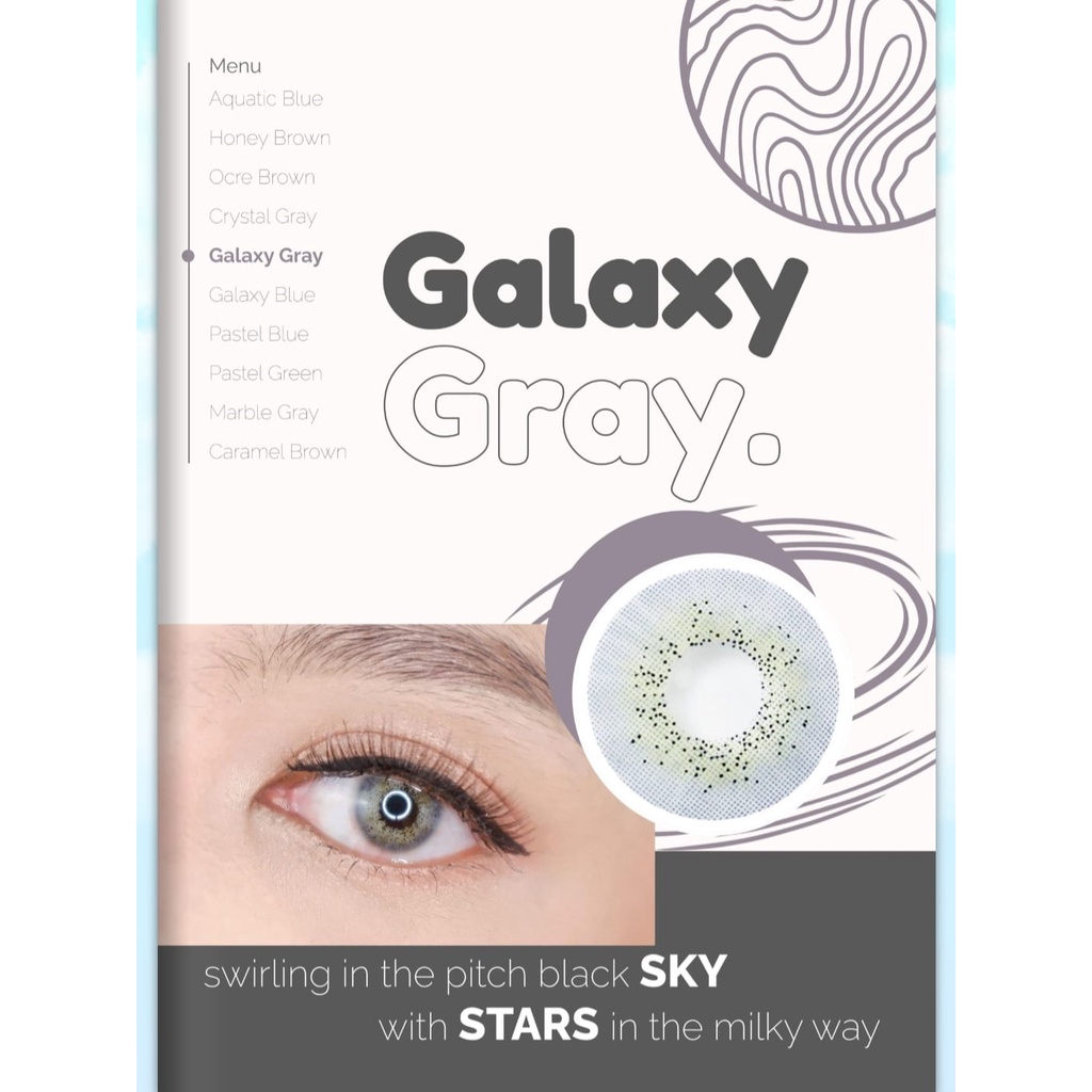 SOFTLENS NEW MORE DUBAI GALAXY GREY