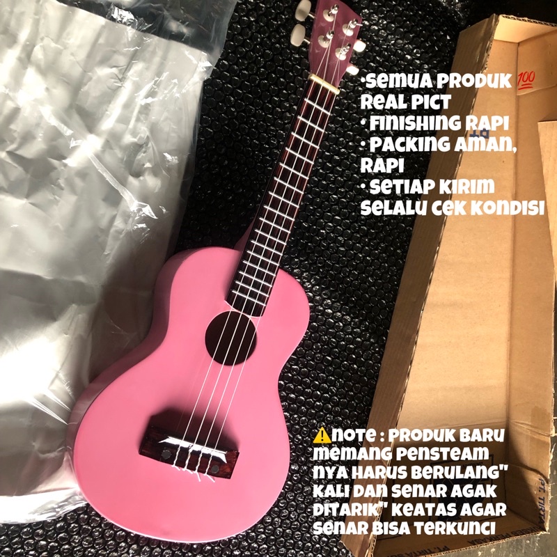 Gitar UKULELE ISSAKU senar 4 SOPRANO PREMIUM uk21