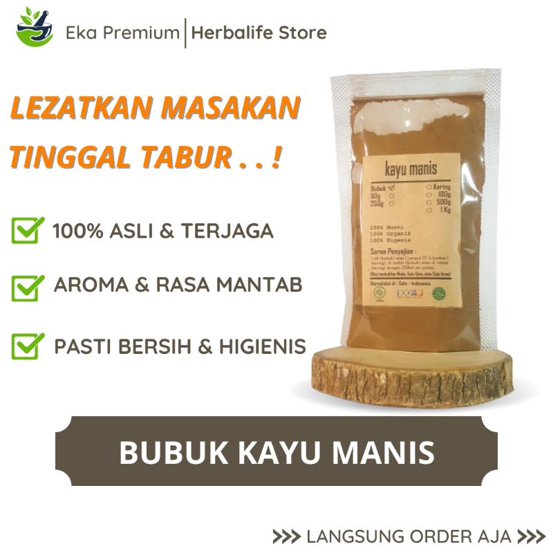 

Serbuk Kayu Manis Bubuk Kulit Batang Halus Murni Rempah Rempah Asli Kemasan Kering Masker Wajah Penghilang Jerawat Lembut Bumbu Dapur Masak Penyedap Rasa 100 gr