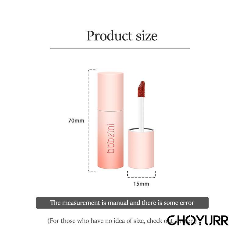 【COD】Lipstik Cream Velvet-Mist Matte Lip Clay Waterproof Non-stick Lip Mud Tahan Lama Tahan Air Korean Original Makeup -CH