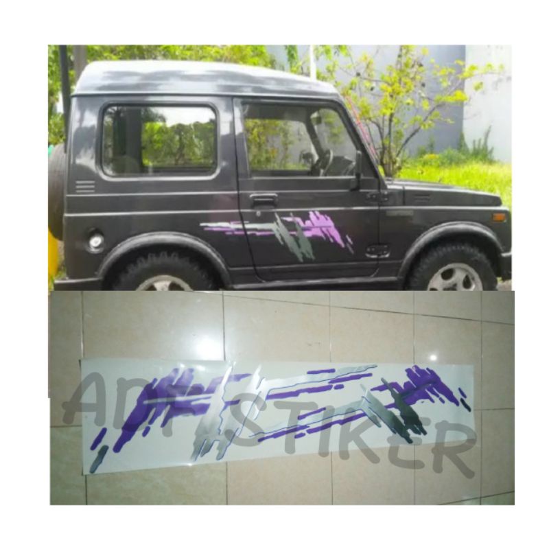 Jual stiker body suzuki Katana / stiker katana gx dx jimny | Shopee