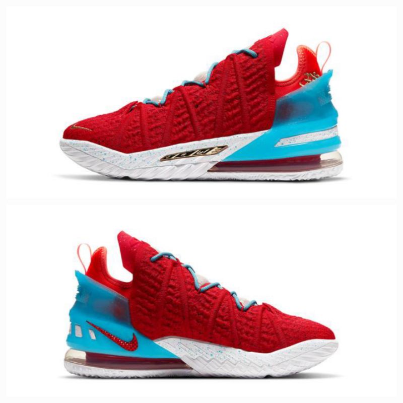 Sepatu Nike Lebron 18 James Gang x Chinesse New Years