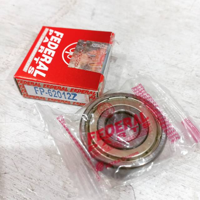 Bearing Laher Klaher Roda Depan - 6201 Beat Vario 125 150 Injeksi Supra X 125 All Type Asli Federal FP-6201RS