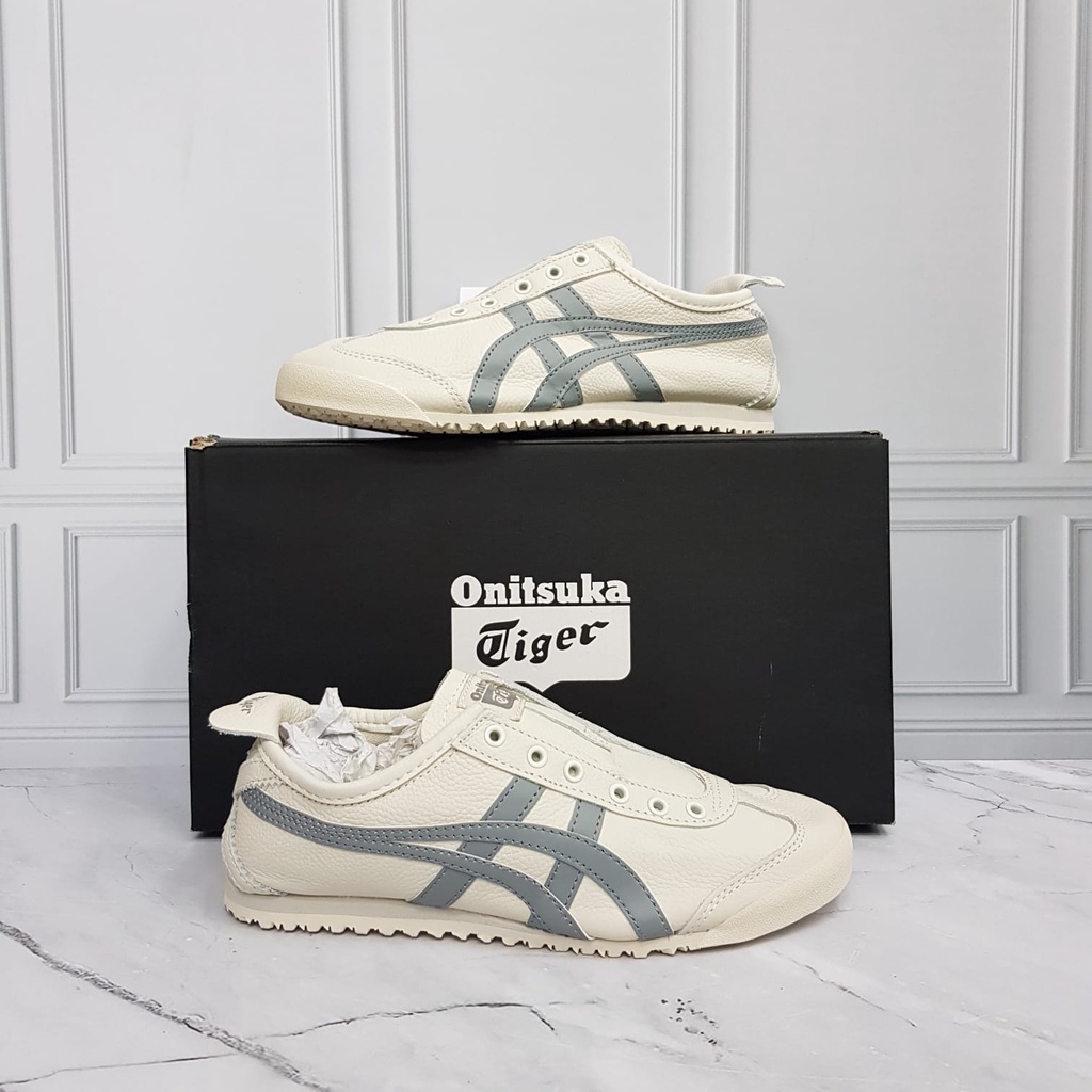 Jual Onitsuka Tiger Slip On Leathersepatu Onit Slip On Leatheronit