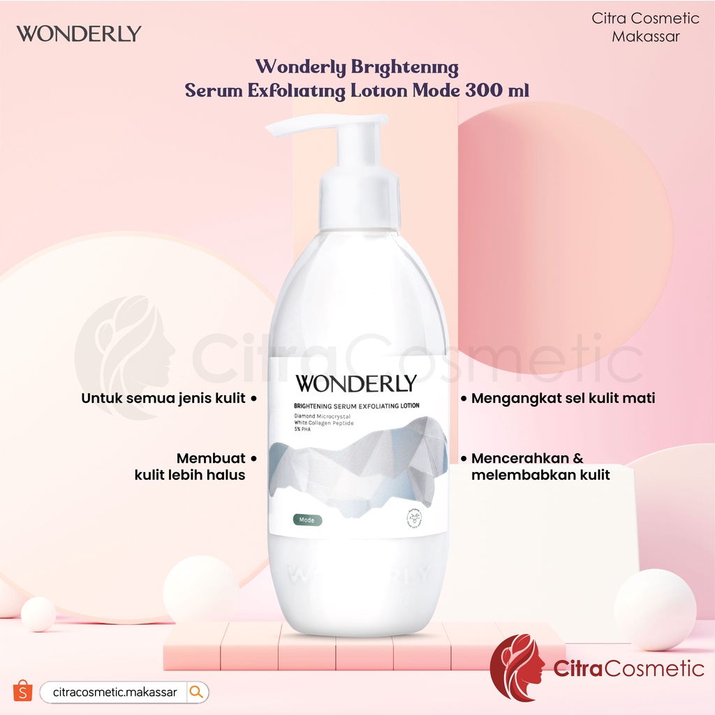 Wonderly Brightening Serum Body Lotion Series