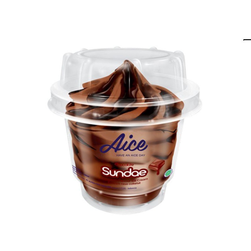 

Sundae coklat cup 100 ml