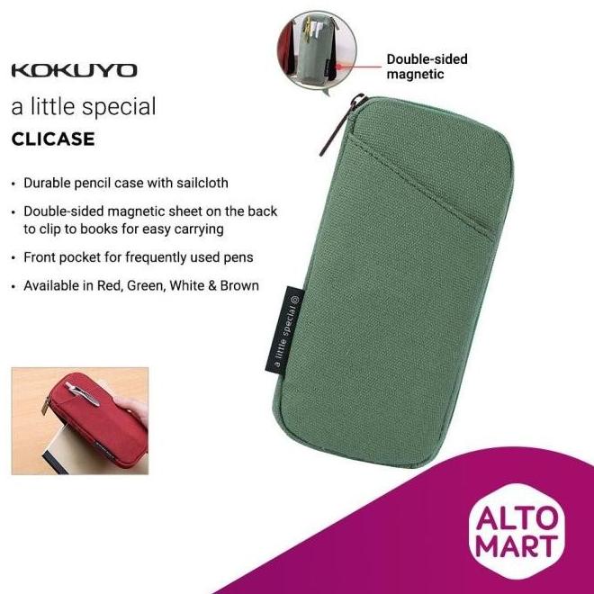 

KOKUYO CLICASE CLIP ON RETRO PENCIL CASE TEMPAT PENSIL UH654OIK