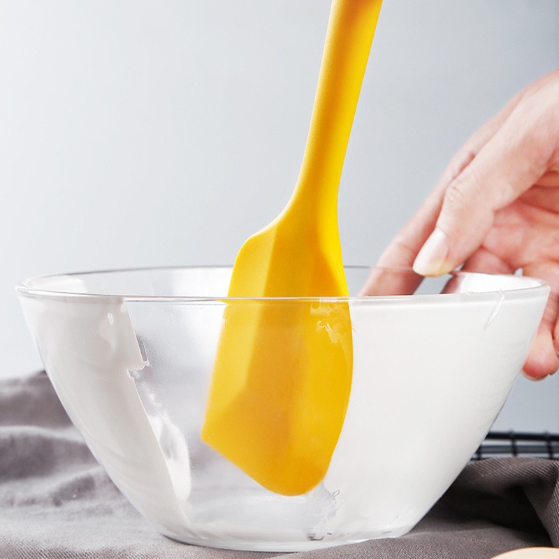 foreveryoung.co.id Spatula Silikon High Quality Food Grade Sodet Tahan Panas Sutil Pengaduk Adonan Warna Warni Cantik Real Pict