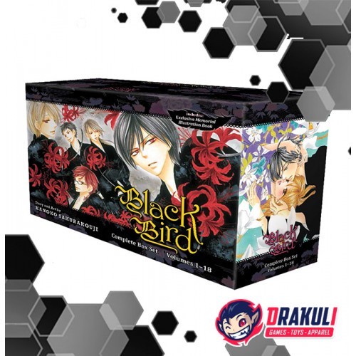 

Drakuli Hobbies Manga Black Bird Complete Box Set Vols. 1-18 Premium Paperback