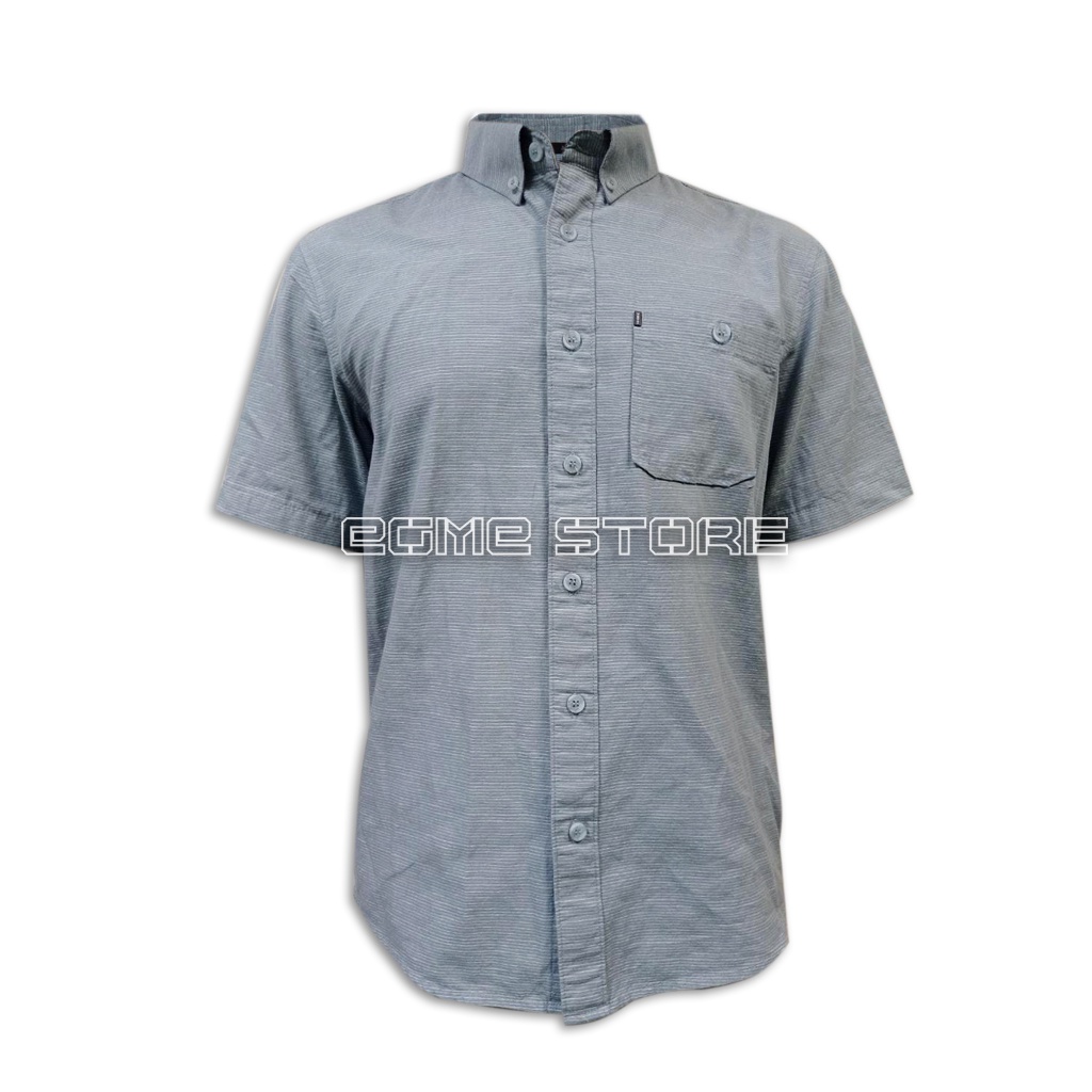 Kemeja Mgee Lengan Pendek Pria Alto C103 Blue