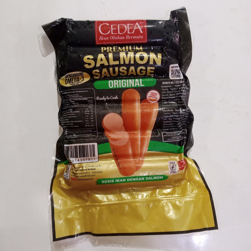 

CEDEA sosis salmon 290gr