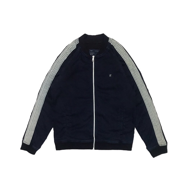 zara man soft denim bomber second