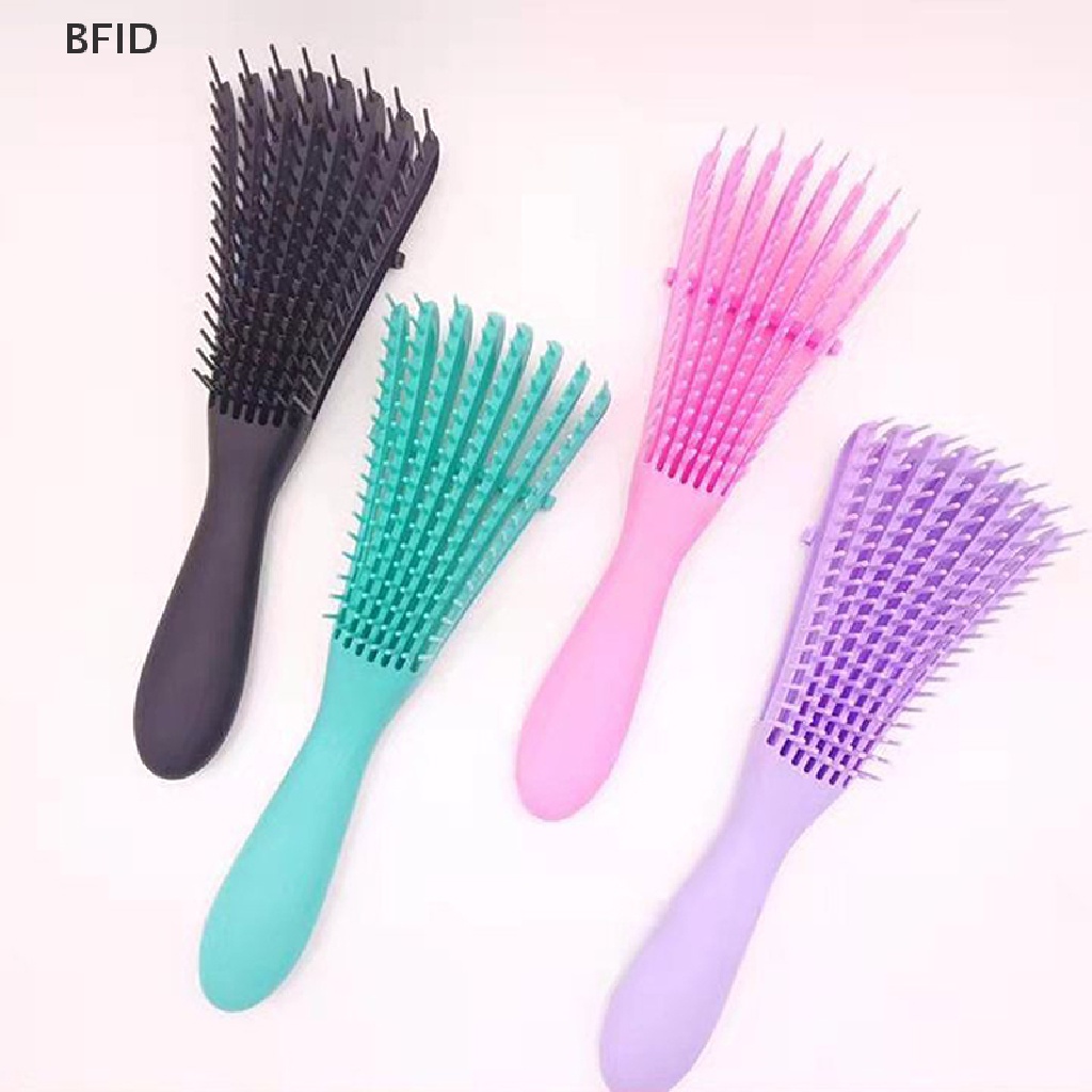 [BFID] Dropshipping Detangling Sikat Rambut Pijat Kulit Kepala Keriting Rambut Wanita Sisir Hairbrush [ID]