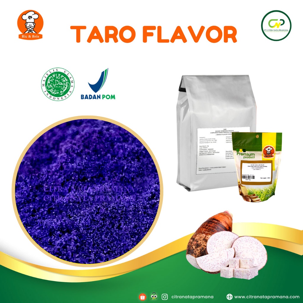 Jual Bubuk Minuman Taro Perisa Minuman Taro Perasa Taro Flavor Taro Flavour Taro Perisa Makanan