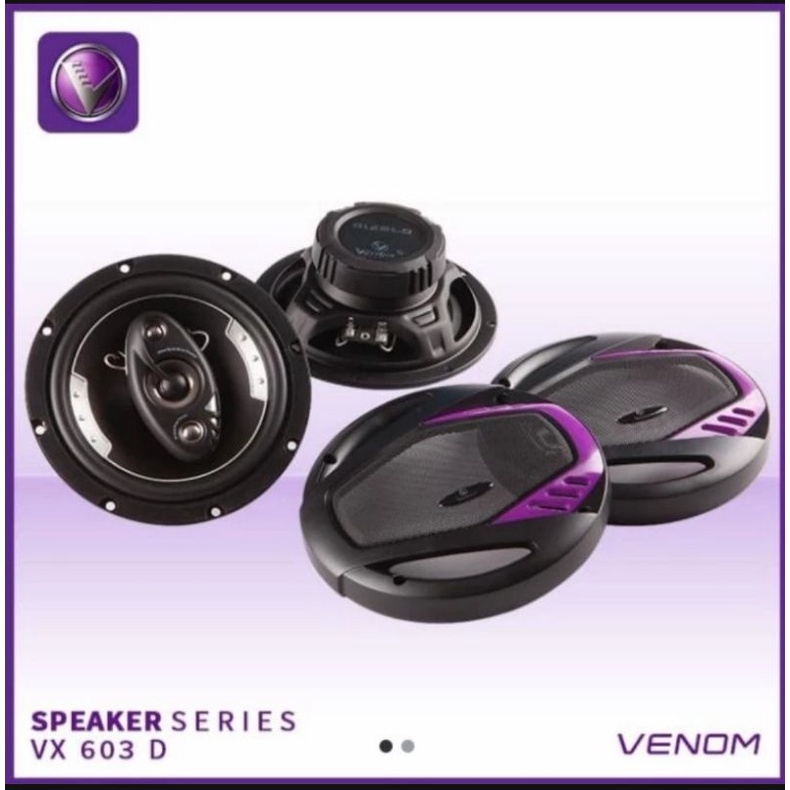 Speaker coaxial venom diablo VX603D