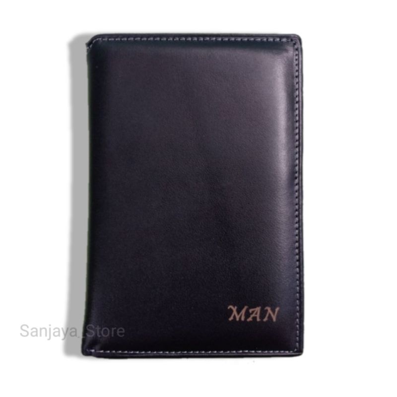Dompet Kulit Pria 3/4 Original Kulit Asli Lipat 3