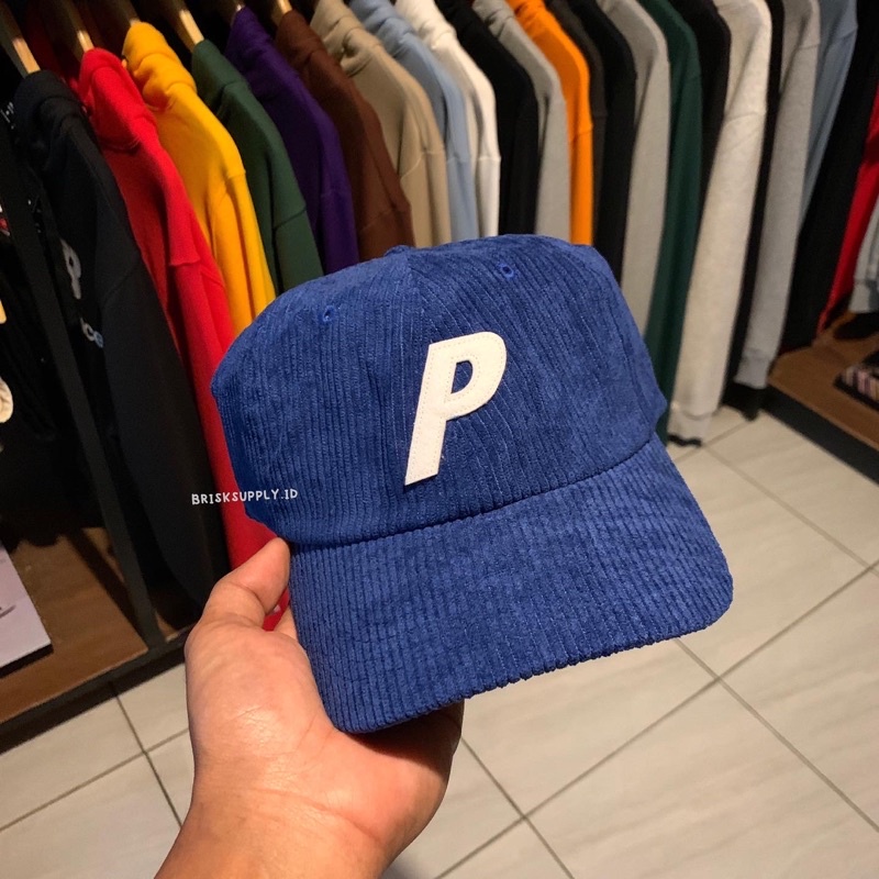 P4L4CE P6 PANEL CORDUROY CAP ORIGINAL BASEBALL ( JAPAN )