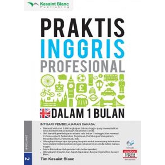 

BARU Buku Praktis Profesional Inggris dalam 1 Bulan