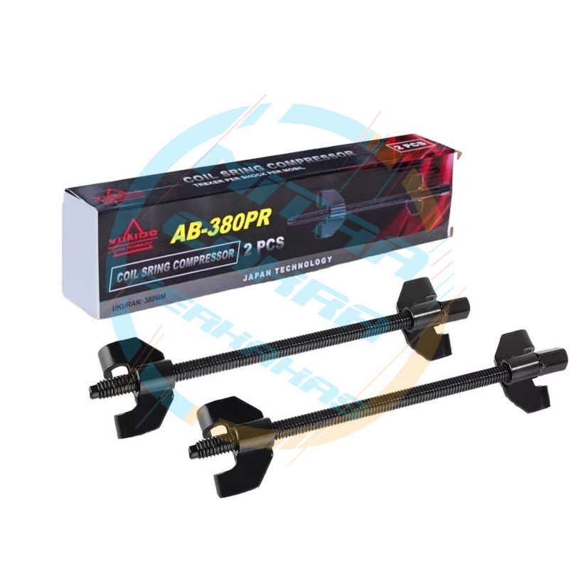 PROMO BULAN INI !! Treker Per Keong 15&quot; (370mm) / Coil Spring Compressor / Alat Pres Per Keong Mobil Treker Per Keong Mobil Coil Spring Compressor Pegas kejut Clamp Tahan Shock Shockbreaker Per Ball Joint Puller paling laris