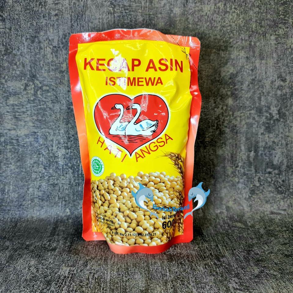 

✨11.11✨ Kecap Asin HATI ANGSA Refil 600ml
