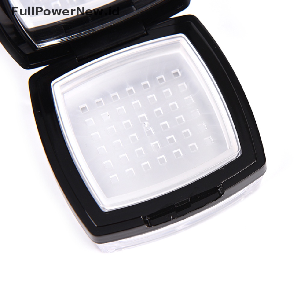 Power 1Pc 10g Ayakan Kosmetik Kosong Loose Powder Jar Container Puff Box Makeup Travel ID