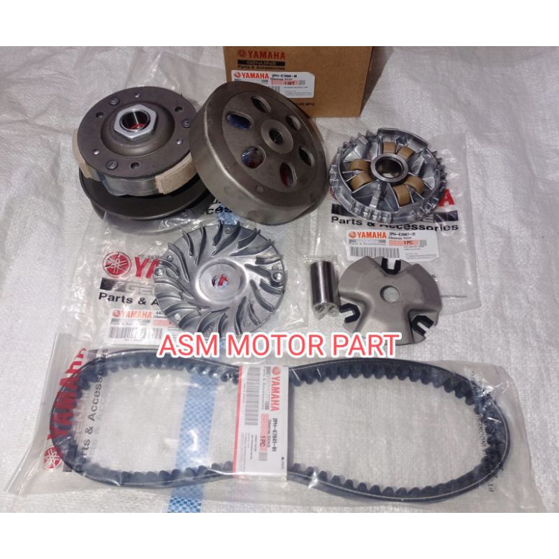 PAKET KOMPLIT CVT PAKET PINGGIRAN CVT MIO M3 MIO Z 125 MIO S SOUL GT 125 FINO 125