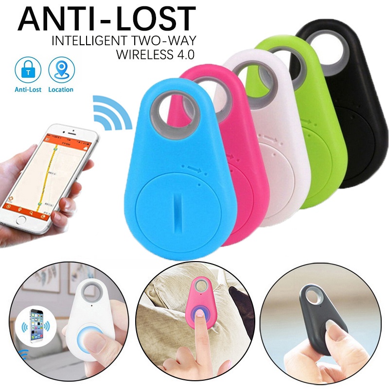 iTag Smart Bluetooth Tracker Wireless Remote Shutter Alat Pelacak Barang Hilang Pendeteksi barang Hilang