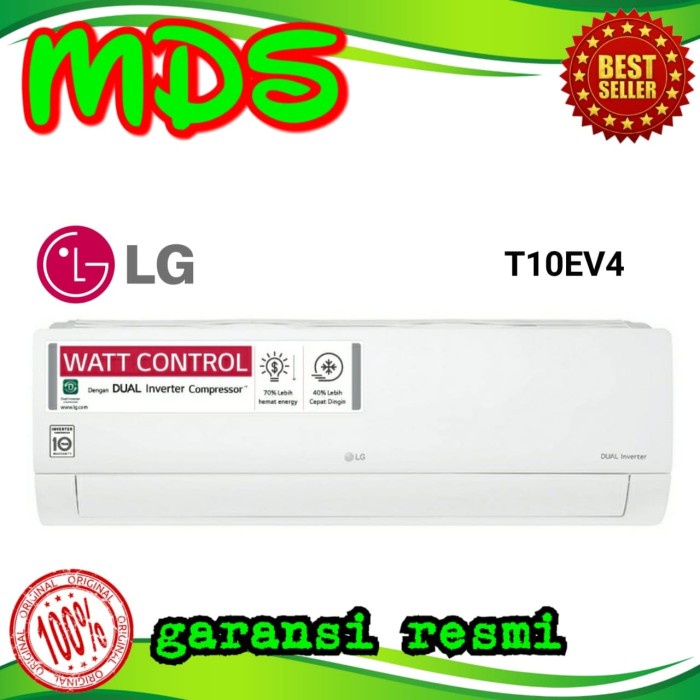 Akon Ac Lg T10Ev4 1 Pk Dual Inverter Lg T 10Ev4 1 Pk Harga Unit Only