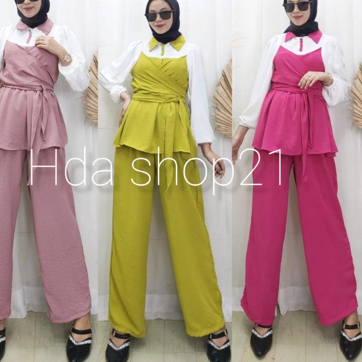 Kualitas Dijamin LESTI KANCING PARIASI SET CRINKLE PREMIUM LD 110 // LESTI SETELA VIRAL TEARU // ONE