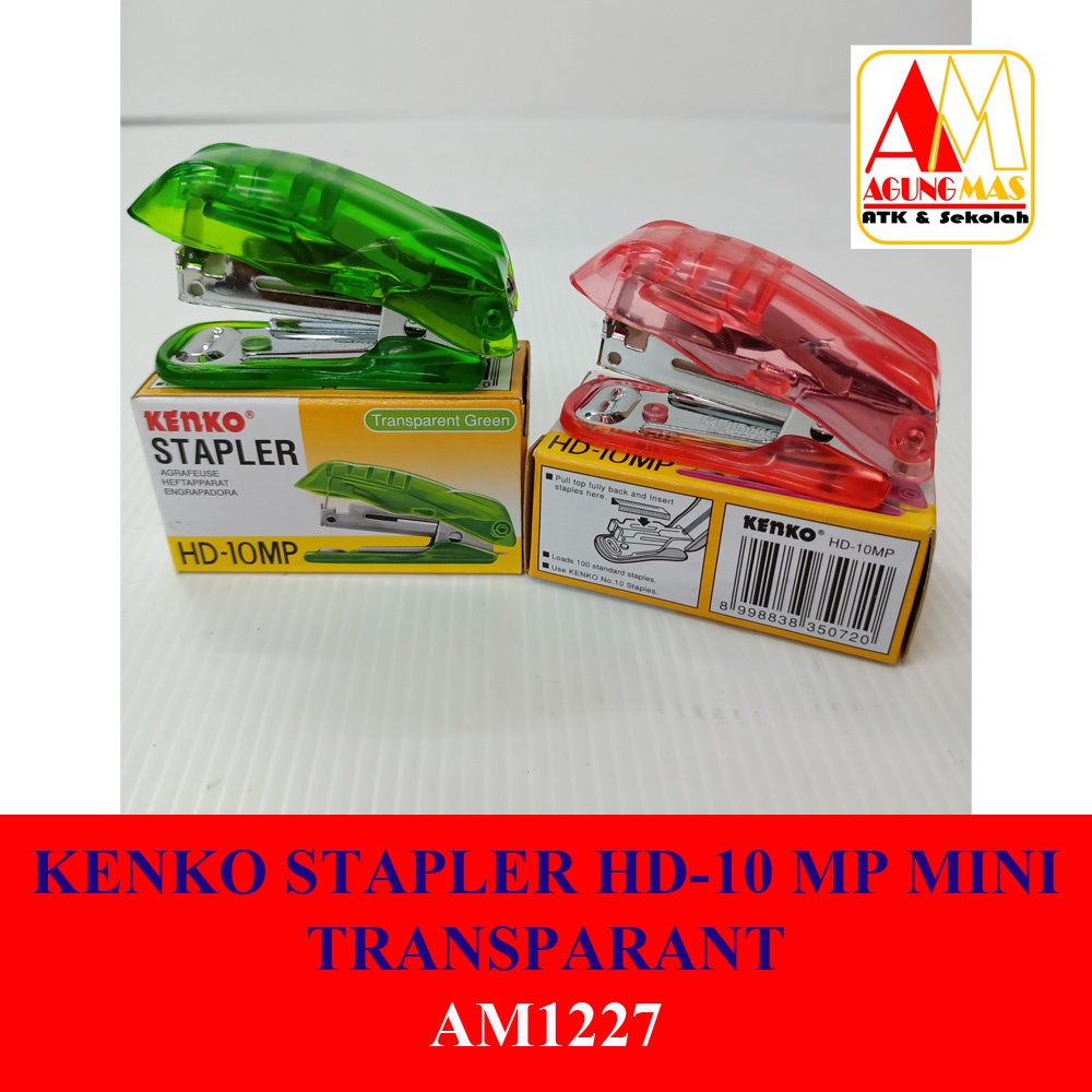 

KENKO STAPLER HD-10 MP MINI TRANSPARANT