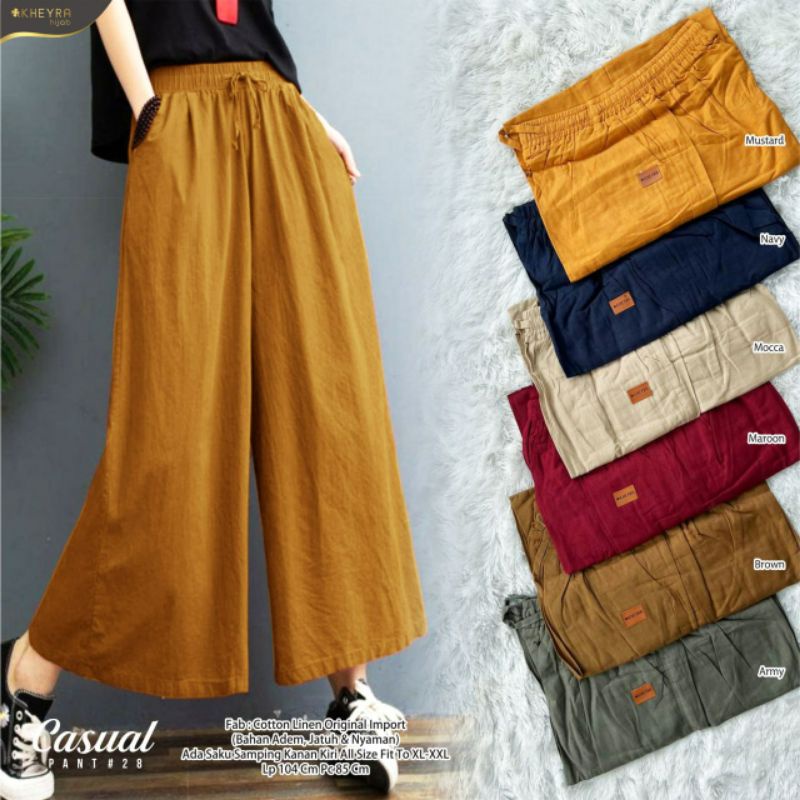 CASUAL PANTS#28 BY ALILA