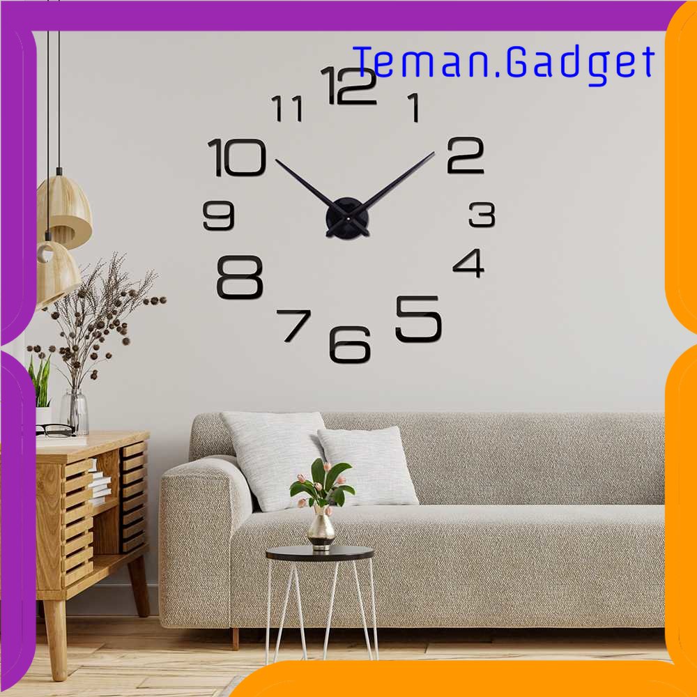 TG-PJM Jam Dinding Besar DIY Giant Wall Clock 100cm Model Numeral - JM-16